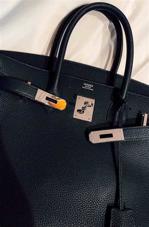 hermes bags made of